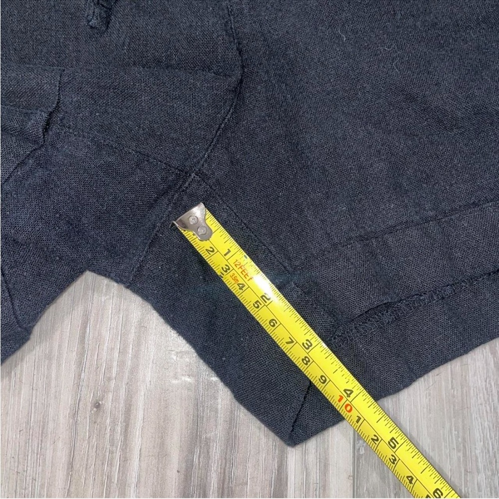 Old Navy Black Linen Shorts - Picture 5 of 7